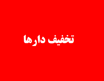تخفیف دارها