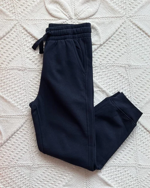 شلوار تو پنبه ای سورمه ای yigga