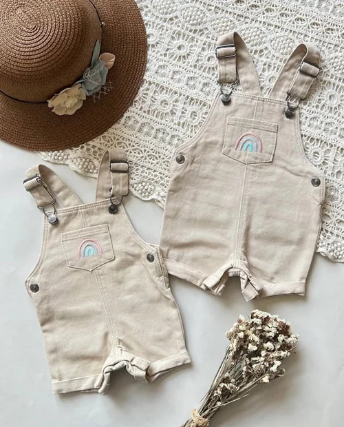 بیلر کتان کرم طرح رنگین کمان primark