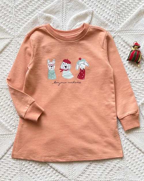 تونیک دورس گلبهی طرح سگ sinsay