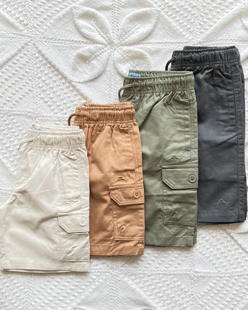 شلوارک کتان کرم/قهوه ای/سبز/ذغالی Tommy Bahama